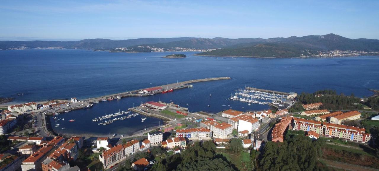 Apartamento Con Piscina En Portosín Exterior foto